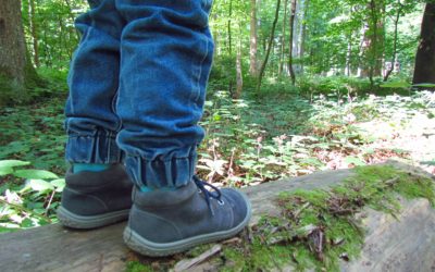 Mit Kleinkind in den Wald