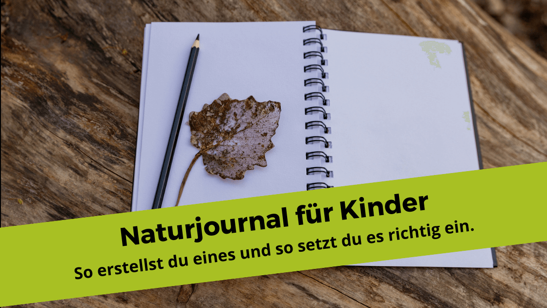 Naturjournal für Kinder. So erstellst du eines und so setzt du es richtig ein.